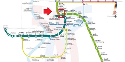 Карта Сіям парагон Бангкок