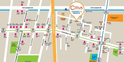 Сукхумвит сой 11 Бангкоку карце