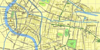 Карта Бангкока дарозе