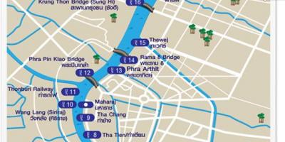 Карта ракі Бангкок транспарт